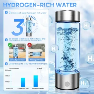 Hydrogen antioxidant water bottle Aqualife - Image 5
