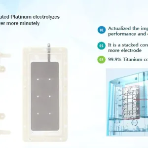 RIO - ioniseur d'eau alcaline sous évier, pH 11, 9 plaque de titanium - EOS Hitech – Image 9
